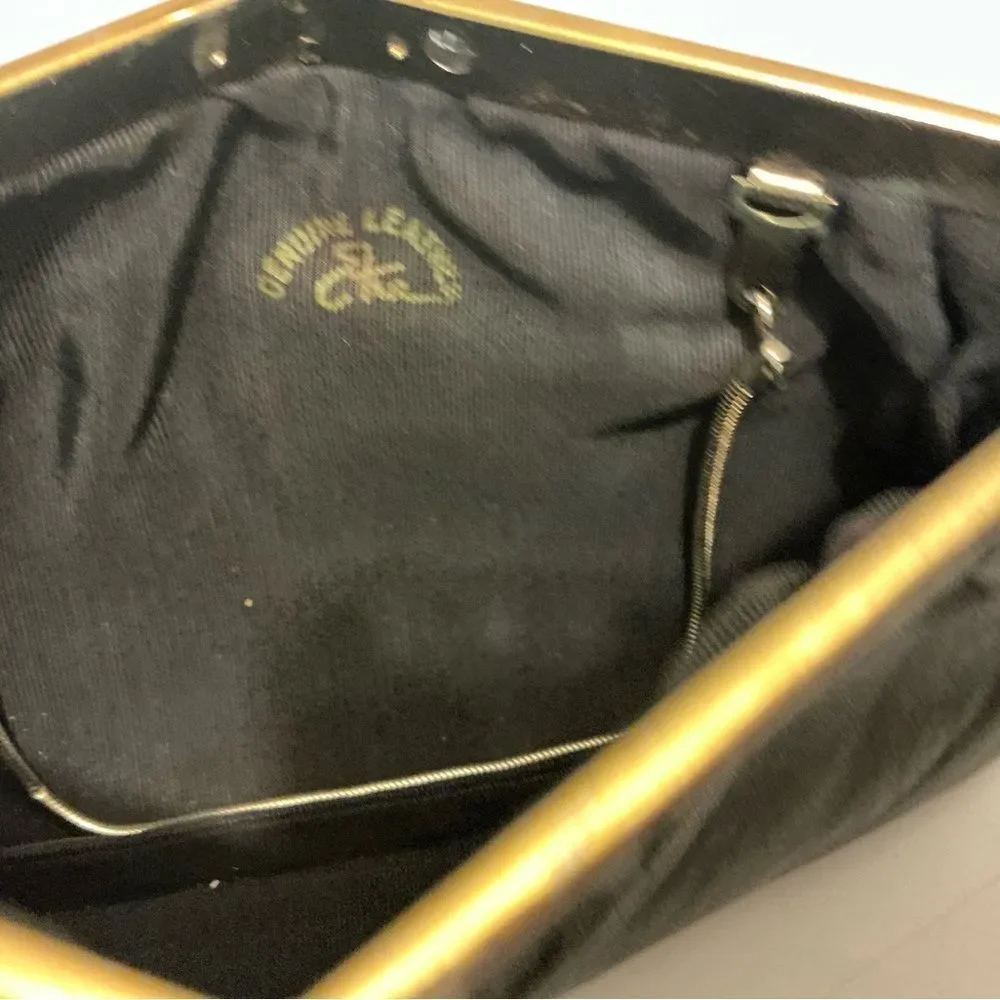 Vintage Etra black bag chain strap